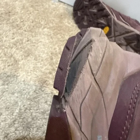 Hoka One One Anacapa Low GTX Shoes Womens Sz 9 Purple Waterproof Hiking Sneakers - Picture 7 of 10